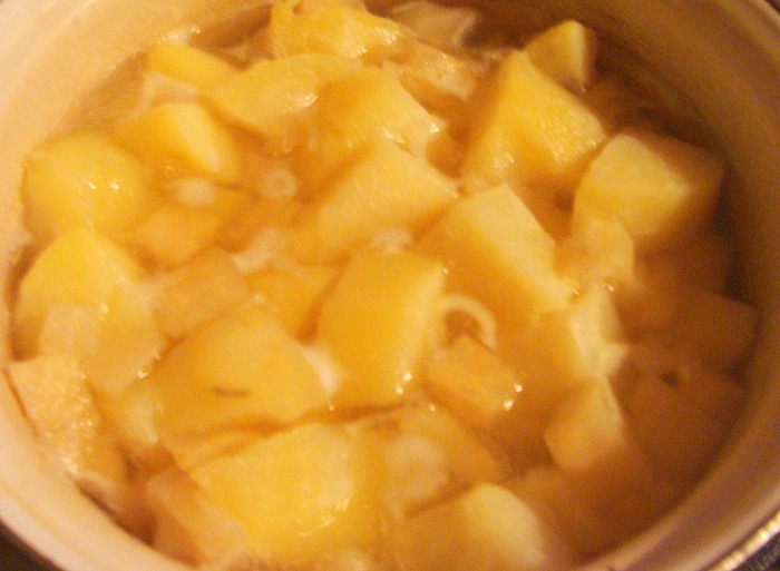 Азу из креветок с тофу и пикантным гарниром