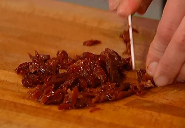 Фриттата с начинкой из курицы и овощей 