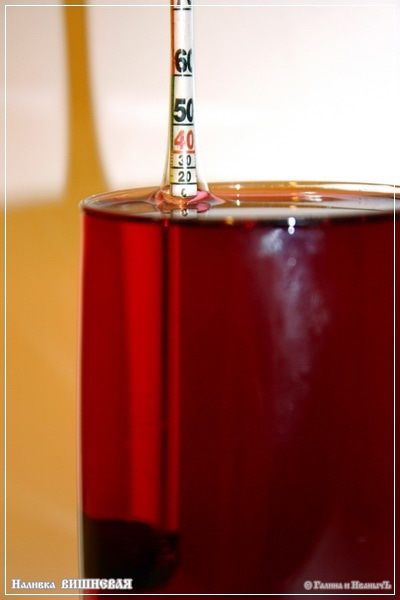 Вишневая наливка