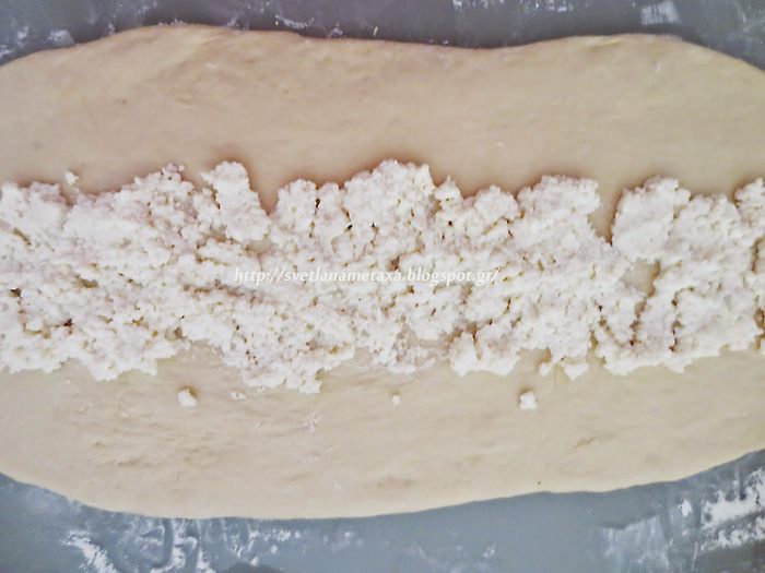 Пирог &amp;quot;Ромашка&amp;quot; с творожно-медовой начинкой