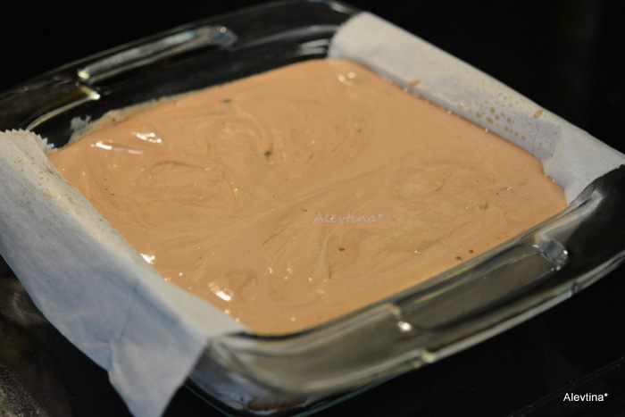 Шоколадный чизкейк бар