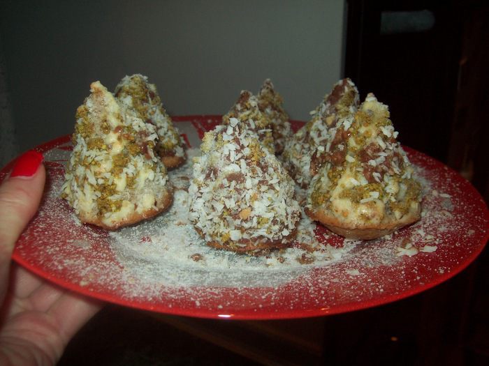 Бисквитное пирожное &amp;quot;Новогодняя ёлка&amp;quot; 