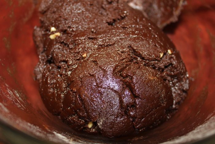 Шоколадные пряники с трещинками