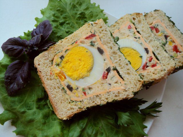 Бутербродный хлеб с секретом