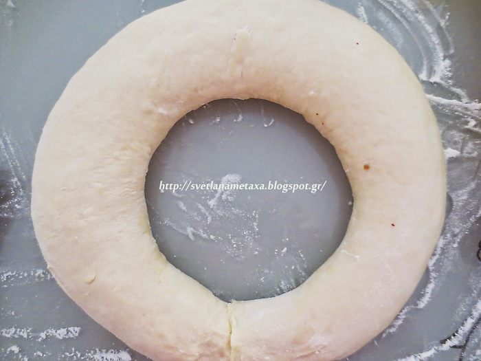 Пирог &amp;quot;Ромашка&amp;quot; с творожно-медовой начинкой