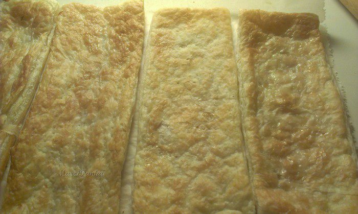 Испанские пирожные Милохас (Milhojas)