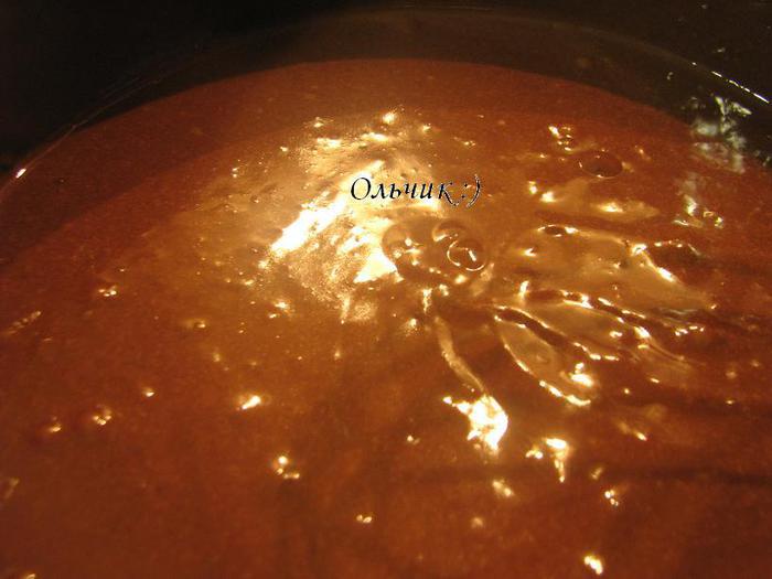 Шоколадно-клюквенный трайфл