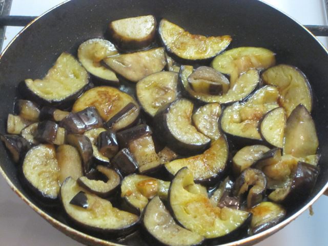 Пряные баклажаны