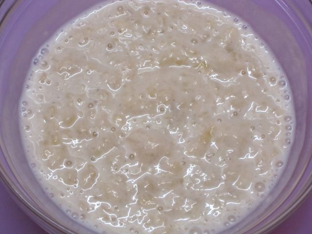 Банановый кекс с маком