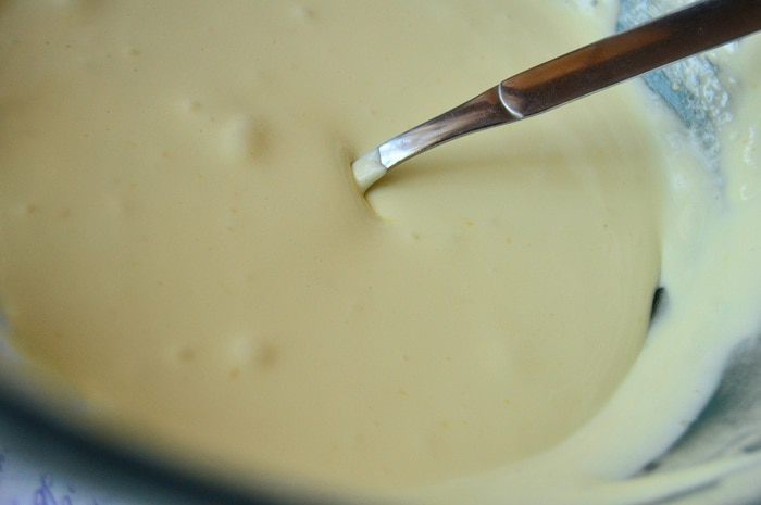 Бисквит с лимонным кремом