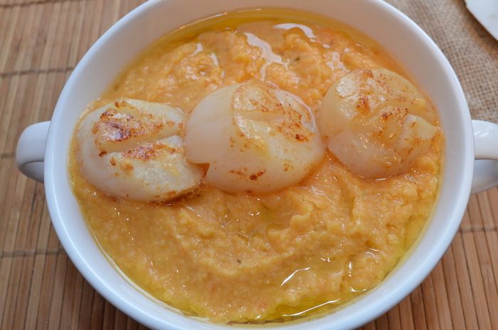 Суп-пюре из нута от Алексея Зимина