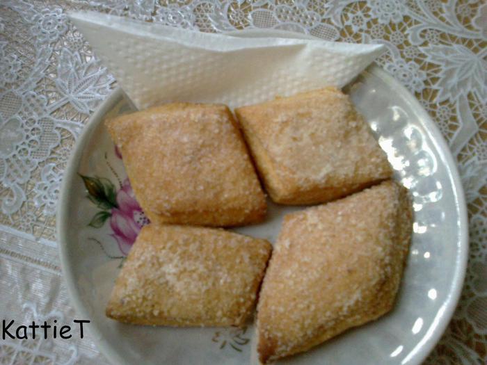 Песочное печенье из творожного теста