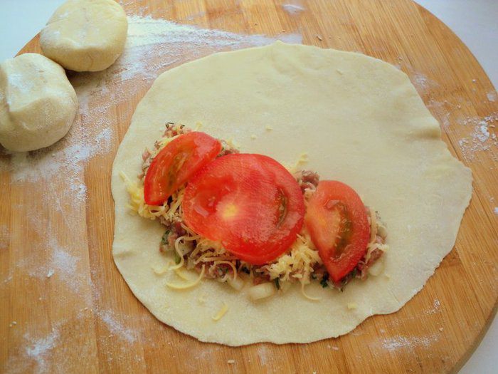 Чебуреки с сюрпризом