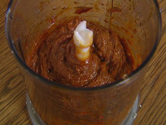 Сметанное мороженое с курагой