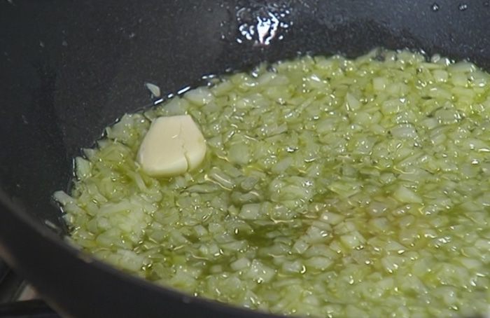 Черное ризотто