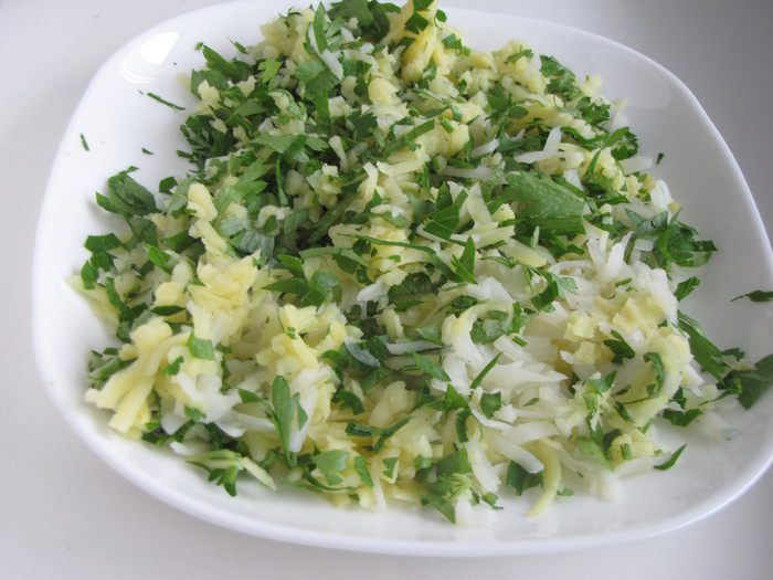 Лепешки &amp;quot;Гезлеме&amp;quot; с мясом и картошкой