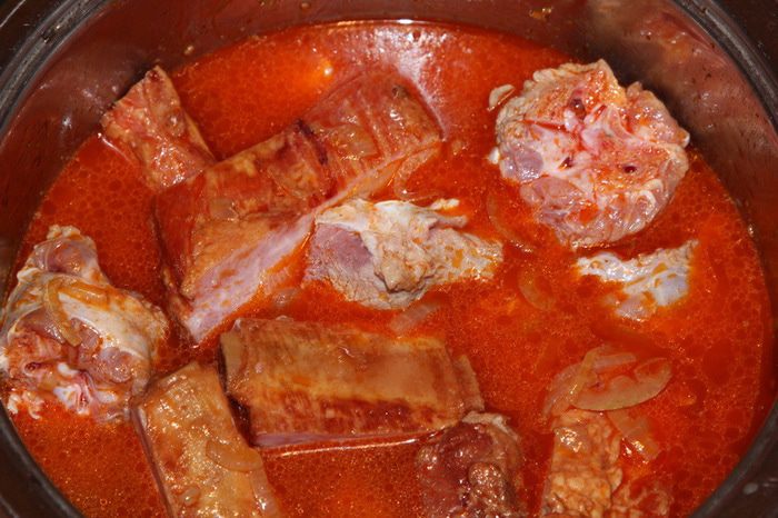 Бограч (венгерский гуляш по-закарпатски)