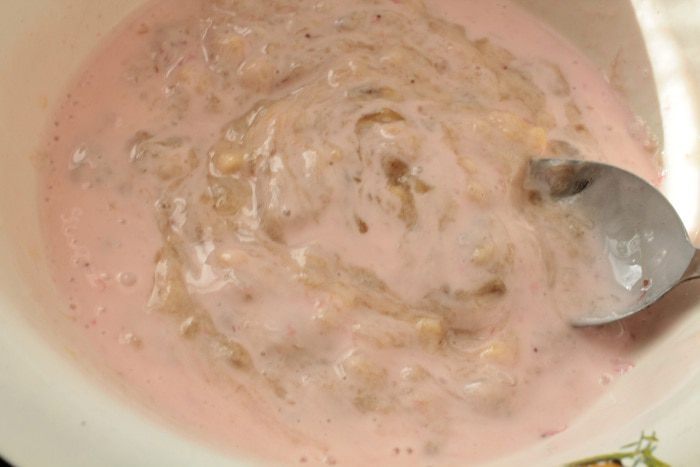 Банановые кексы со сливочным сыром и йогуртом