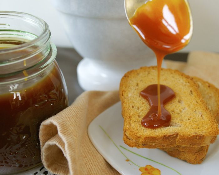 Домашняя соленая карамель