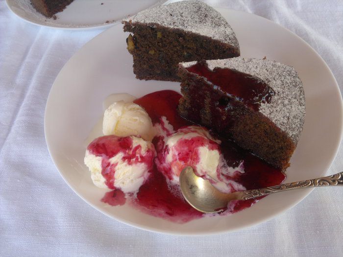 Кекс из свеклы