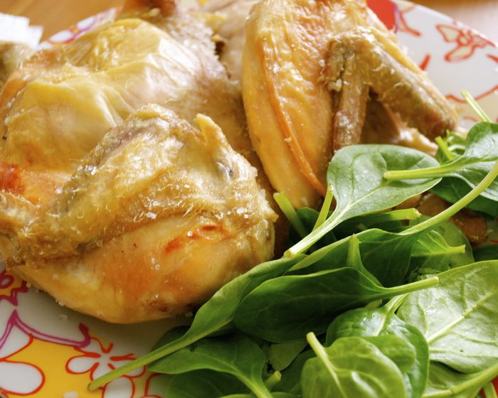 Курочка в соли