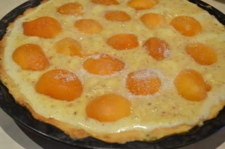 Тарт с абрикосовым фражипаном (для Хильды)