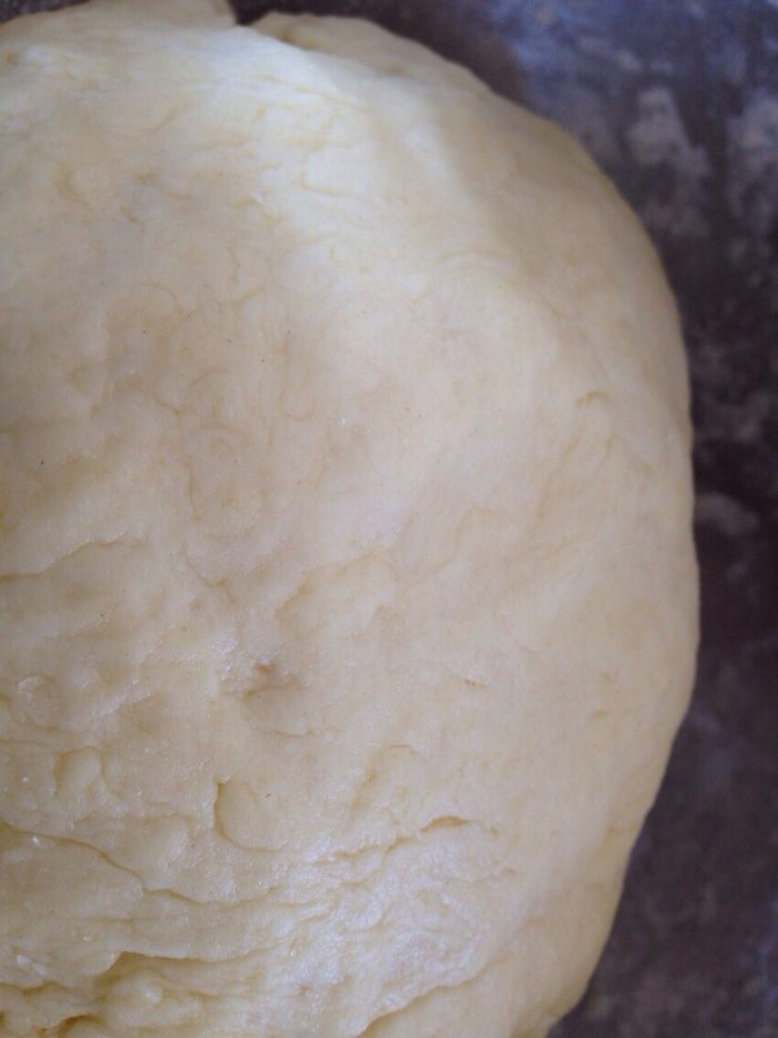 Пирожки с картошкой и зеленью на кефире (бездрожжевые)