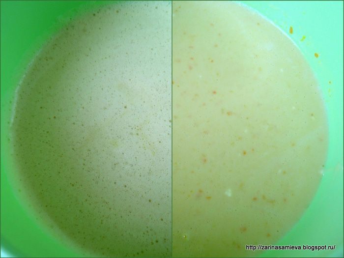 Тыквенные блины с апельсиновой цедрой