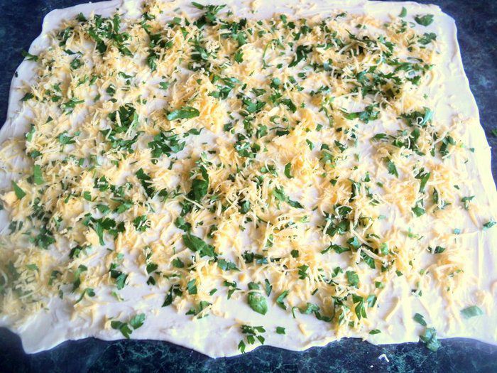 Рулет с морепродуктами