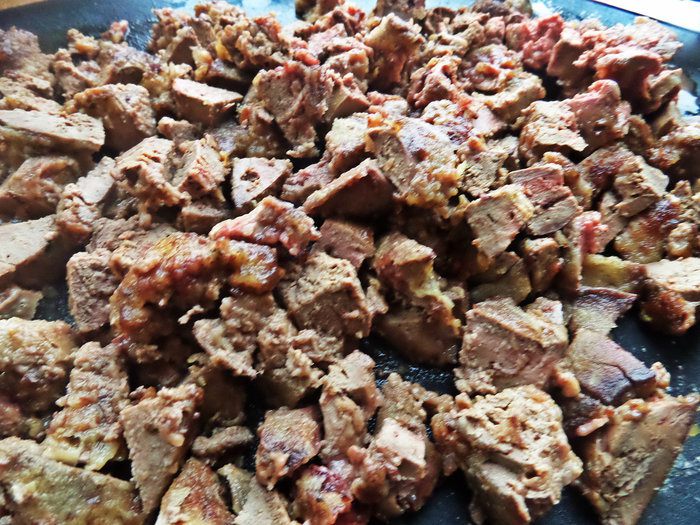 Печёнка в рыжей шубке