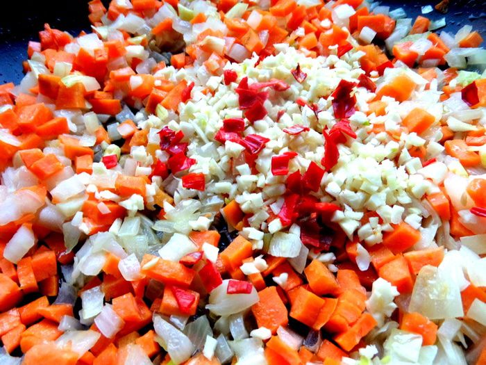 Вегетарианский чили Chili Con Carnе (латышская версия)