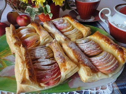 Французские слойки к завтраку