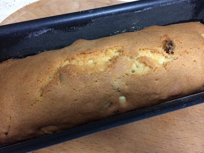 Кекс с цукатами