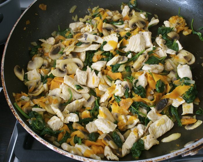 Лазанья по-флорентийски