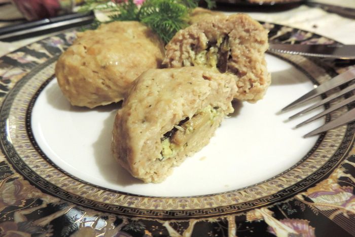 Паровые котлетки с творогом