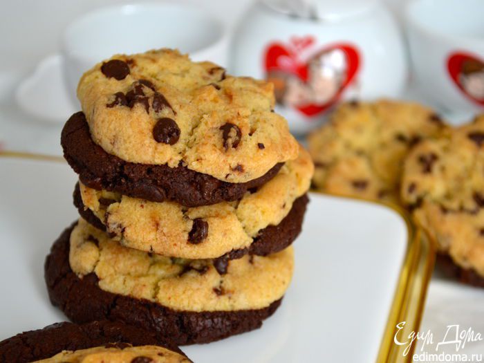 Печенье с бананом и арахисовым маслом (Peanut Butter Banana Chocolate Chip Cookies)