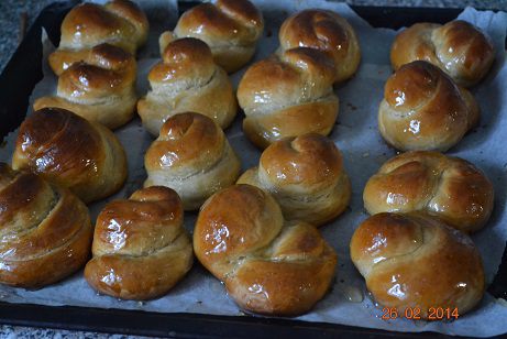 Медовые булочки 