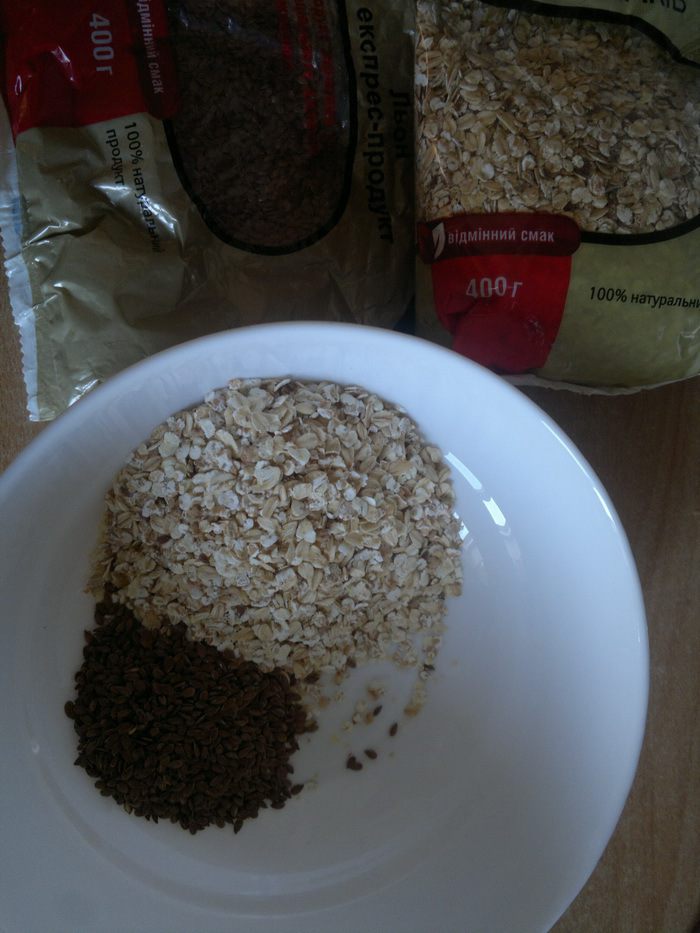 Овсянка с ягодами