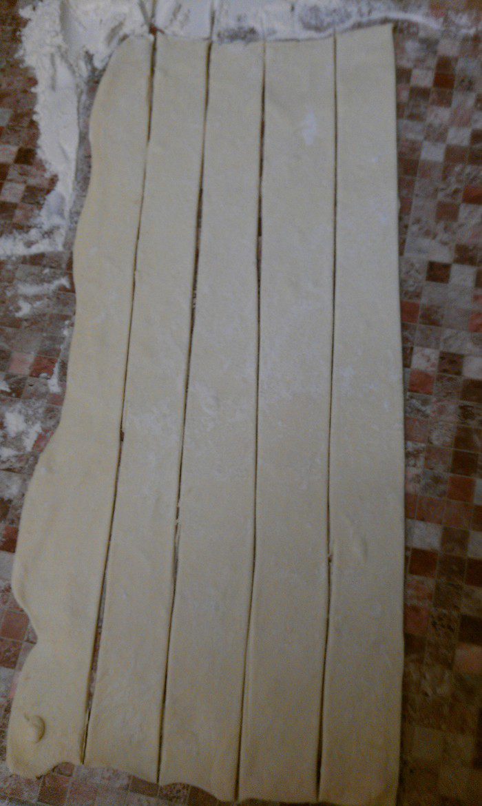 Слойки с яблоками &amp;quot;Розочки&amp;quot;