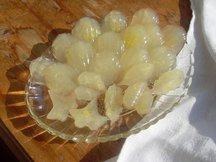 Имбирно-лимонные мармеладки &amp;quot;0 калорий&amp;quot;