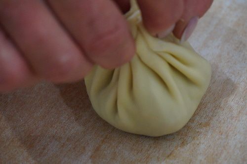 Хинкали с бараньим фаршем