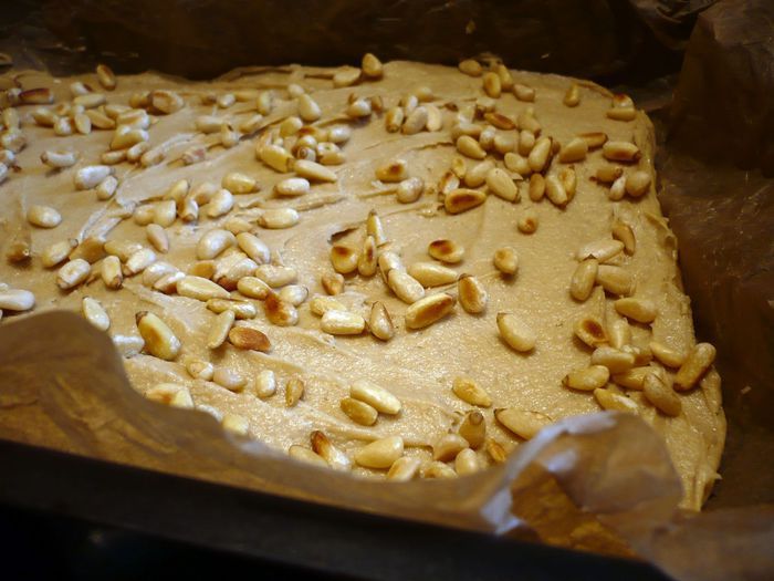 Грушевый пирог с карамелью