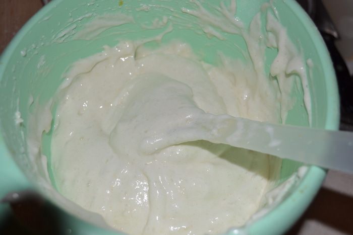 Яблочная шарлотка под двухцветным бисквитом