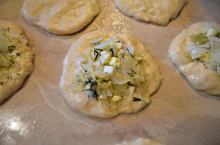 Пирожки с капустой