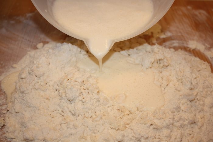 Рогалики с яблочной начинкой