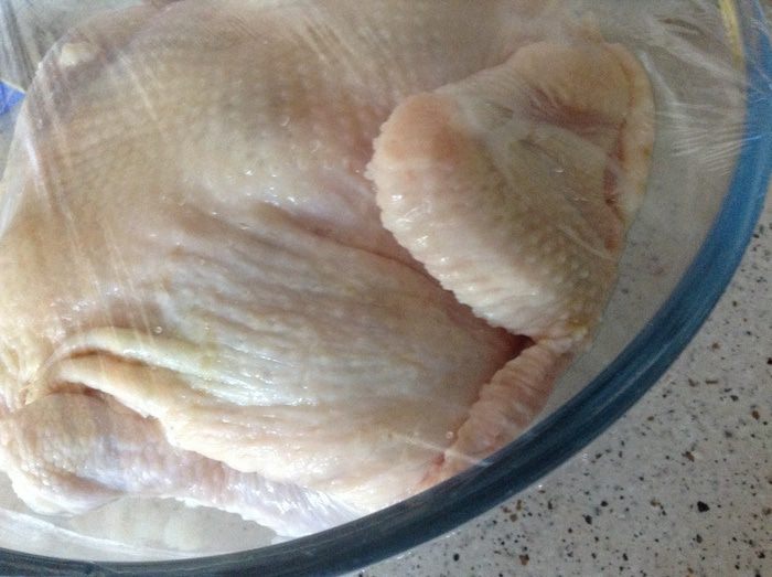 Курица в духовке