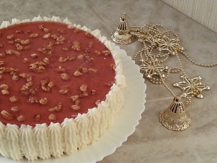 Торт &amp;quot;Клубника со сливками&amp;quot;