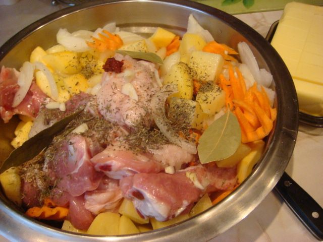 Курочка в &amp;quot;рукаве&amp;quot;