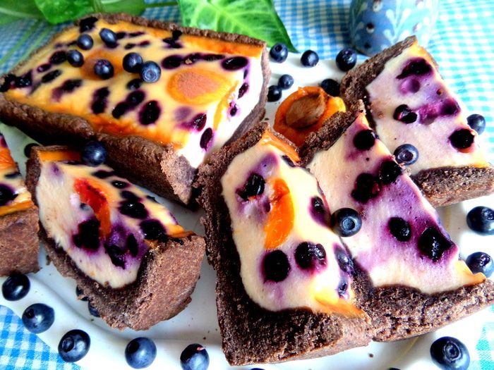 Тарт &amp;quot;Черника в сметане&amp;quot;