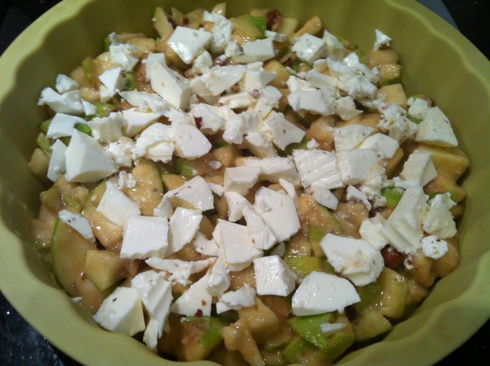 Яблочный пирог с сыром уэнслидейл